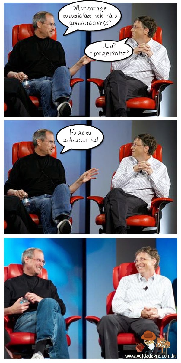 Bill Gates e Steve Jobs